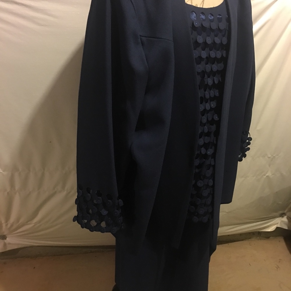 Navy Blue Angelina Skirt Suit
